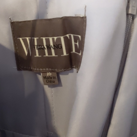 Vera Wang White David's bridal bridesmaid dress - Picture 4 of 4